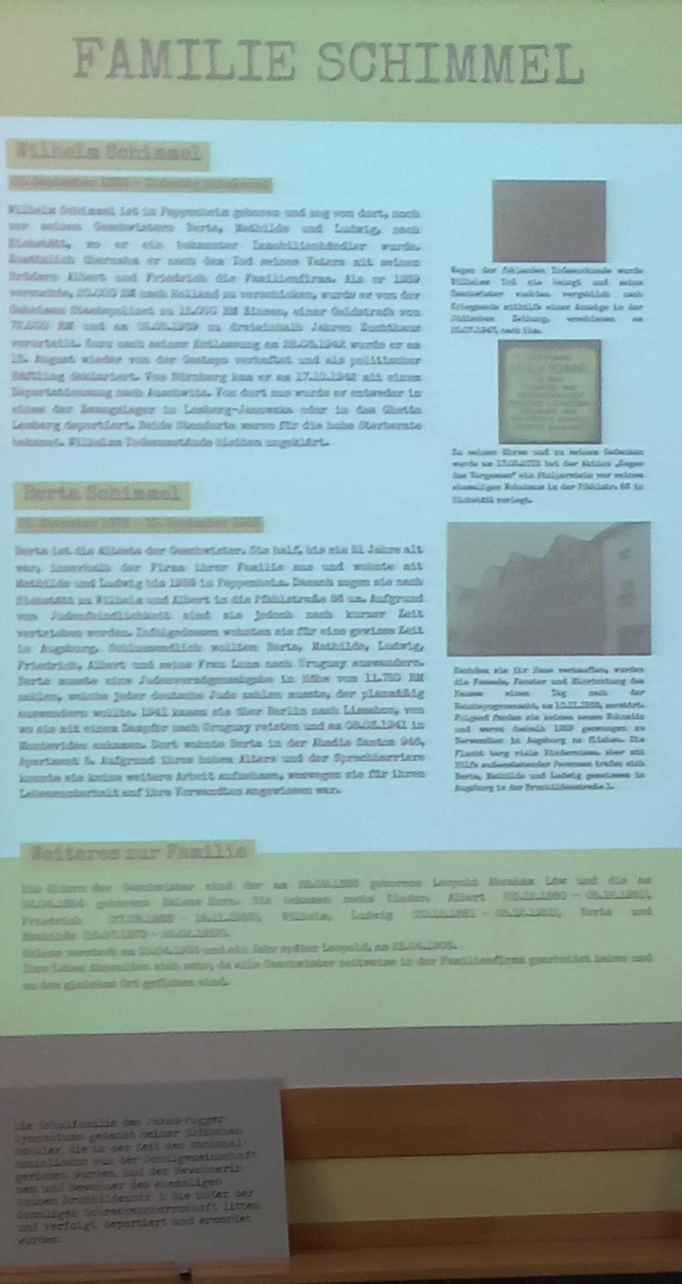 Erinnerungskultur, die Schule machen sollte