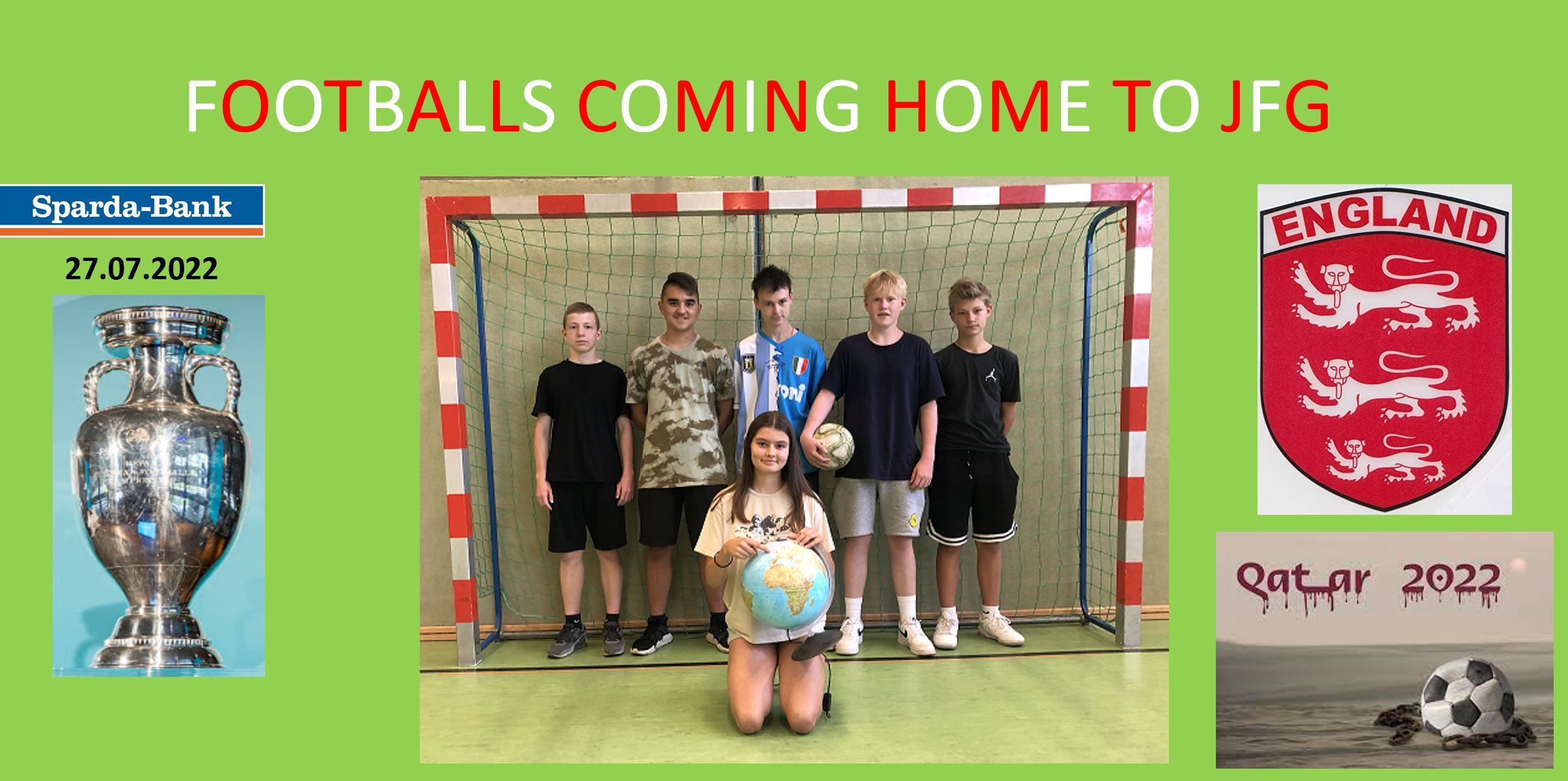 Team England - Fugger Gymnasium